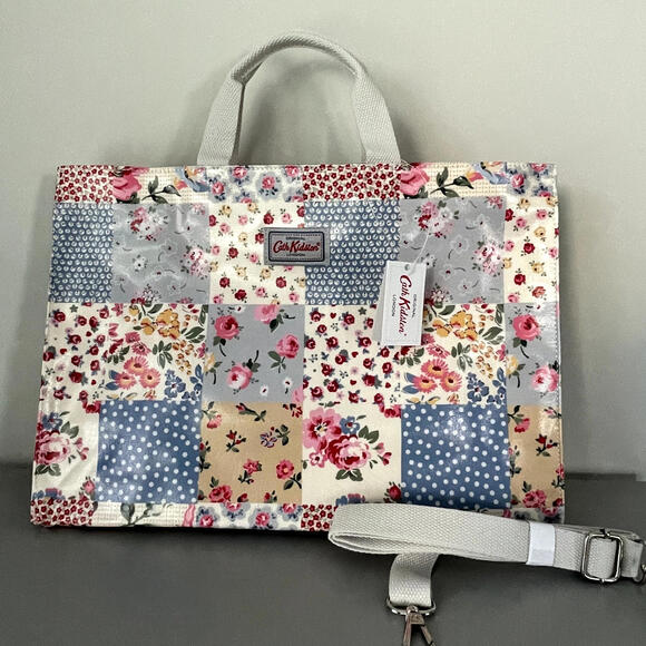 Cath Kidston Patchwork Large Crossbody Book Bag/Tote New NWT - Picture 1 of 6